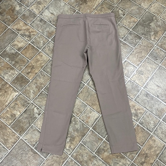 BNWOT Banana Republic Addison Pants, Skinny Ankle with Zip, Tan - Picture 3 of 12